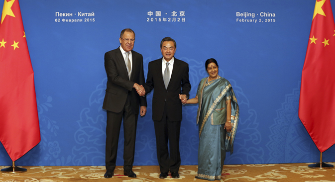 Los ministros de Exteriores se reúnen en Pekín. Fuente: AP