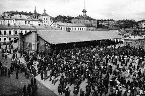 Antiguo mercado de Jitrov. Fuente: http://subscribe.ru 