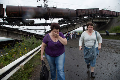 Las dificultades de la vida cotidiada en la República Popular de Donetsk. Fuente: AP