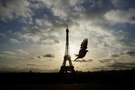 Parigi all'indomani degli attentati terroristici.