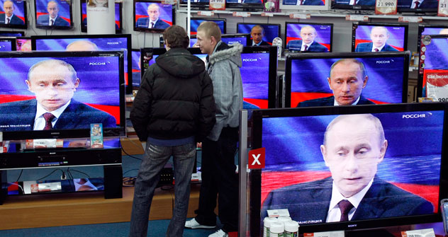 According to domestic Russian broadcasters, their programs are rebroadcast without authorization in the US.