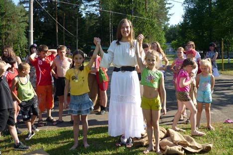Au camp pour enfants Iouny Nijegorodets à Nijni Novgorod. Source : Service de presse