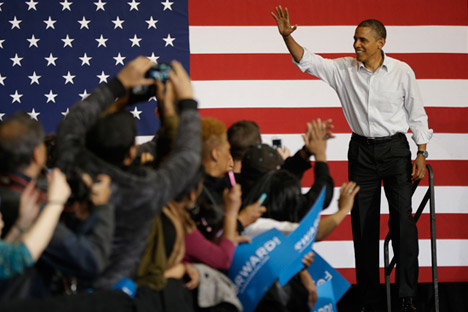 Barack Obama a été réélu pour un second mandat de quatre ans à la tête des Etats-Unis. Crédit : AP