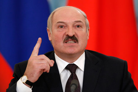 Le président Loukachenko est de plus en plus isolé en Europe.  Crédits : Reuters/Vostock Photo