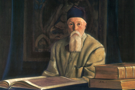 Portrait de Nicholas Roerich. Crédit : Sviatoslav Roerich