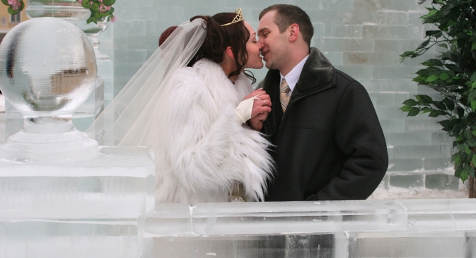 Pour de nombreux étrangers, un mariage en Russie, c’est une véritable aventure. Crédit : Itar-Tass