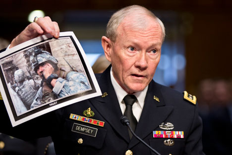 Le chef d'état-major des armées des Etats-Unis, Martin Dempsey. Crédit photo : AP