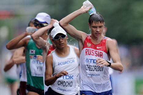 Denis Nizhegorodov : "Sortir sans montre sur la piste, c’est se perdre". Crédit : AP
