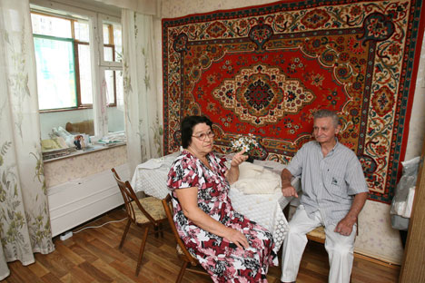 En URSS, le tapis est devenu un élément essentiel de la vie quotidienne. Crédit : PhotoXPress