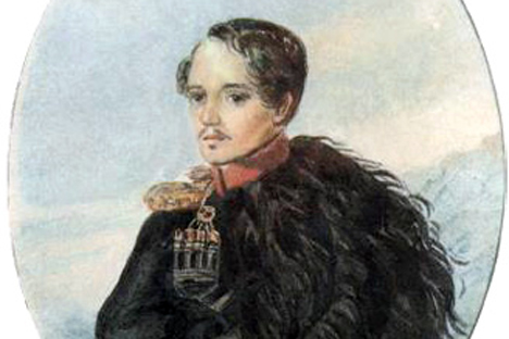 Mikhaïl Lermontov. Autoportrait. Source : wikipedia