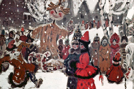 Pour la Maslenitsa, des parties de patinage endiablées, des bals et autres festivités délicieuses sont organisées en Russie.