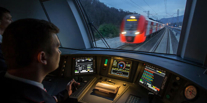C’est notamment sur la plateforme de Siemens Desiro qu’a été mis sur rails le train électrique « Hirondelle » (sur la photo). Crédit : service de presse de RZD