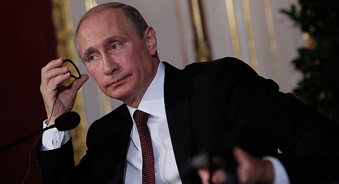 Les déclarations de Vladimir Poutine ont, à plusieurs reprises, influencé non seulement les indices boursiers, mais aussi les cotations des sociétés concrètes. Crédit : Reuters