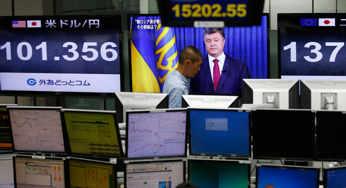 Les pertes financières pour l’Ukraine concernent plus le facteur social que le commerce. Crédit : Reuters