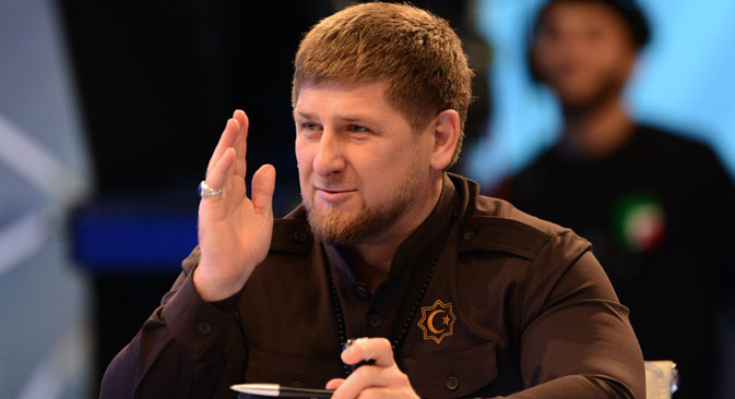 Pemimpin Chechnya Ramzan Kadyrov.