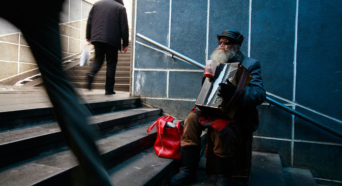 Immer mehr Russen werden arm. Foto: Reuters