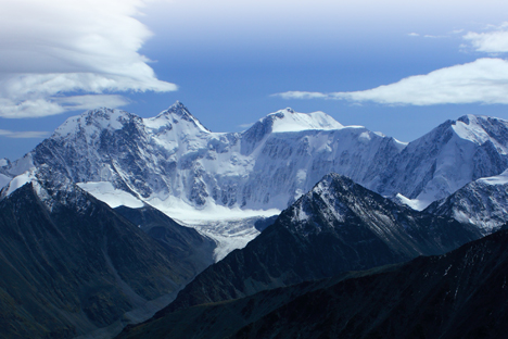Les Monts Altaï, dans le sudde la Sibérie.