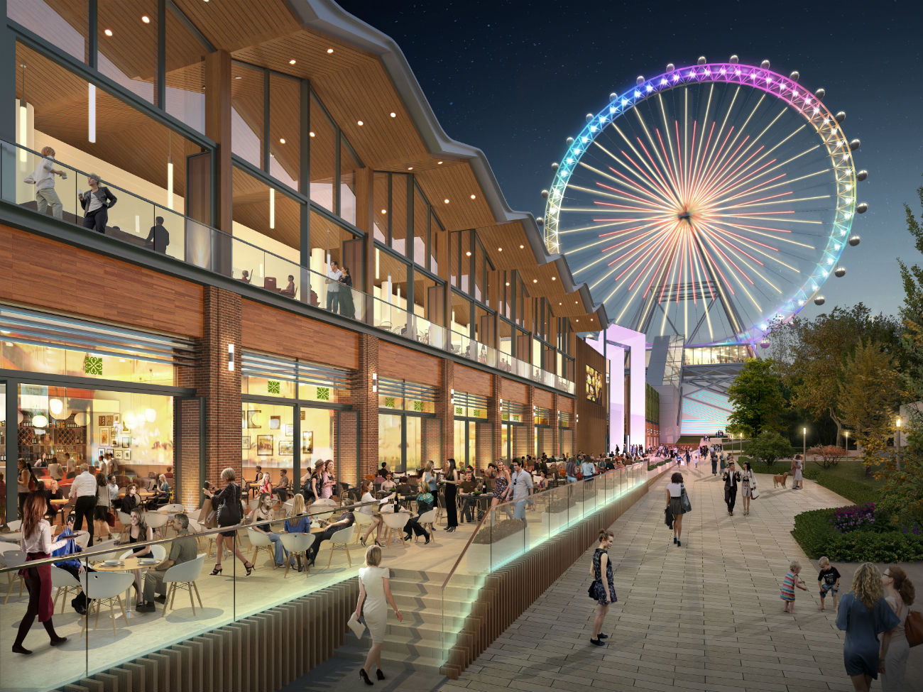 The Moscow wheel will be designed by the architectural firm, Chapman Taylor, and Intamin AG, the Swiss engineering company and maker of equipment for amusement parks.
