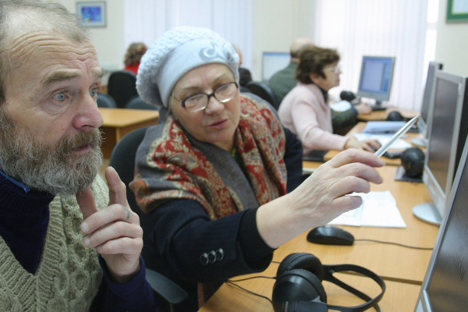 Svaki peti građanin Rusije (prema podacima od 1. siječnja 2012. to je 32,4 milijuna ljudi) ispunjava starosni uvjete za odlazak u mirovinu. Izvor: ITAR-TASS.