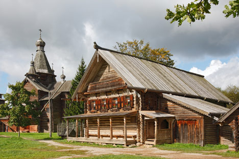 Muzej "Vitoslavlici" kod Velikog Novgoroda. Izvor: ITAR-TASS
