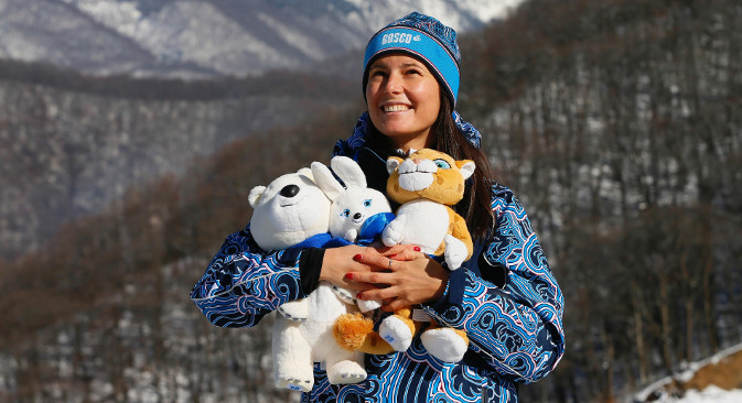 Maskote prve ruske zimske olimpijade bit će životinje karakteristične za Rusiju: snježni leopard, zec i bijeli medvjed. Izvor: Alamy / Legion Media