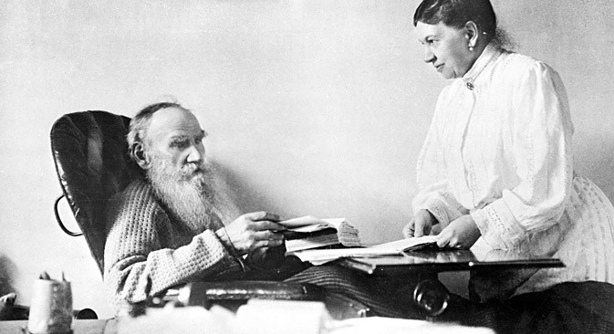 Sofija Tolstoj prepisala je cijeli tekst „Rata i mira“ sedam puta. Izvor: RIA Novosti