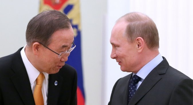 Glavni tajnik UN-a spreman biti posrednik između Moskve i Kijeva. Izvor: ITAR-TASS