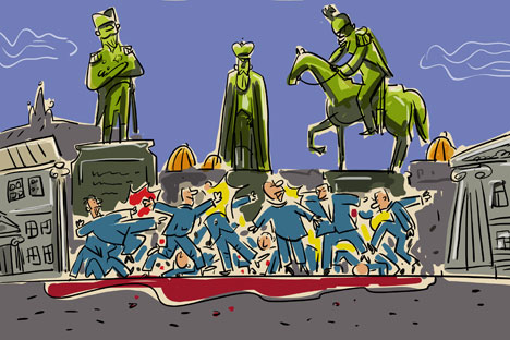 Karikatura: Aleksej Iorš. 