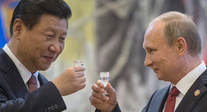 Predsjednik RF Vladimir Putin i generalni tajnik CK Komunističke partije NR Kine Xi Jinping. Ria Novosti 
