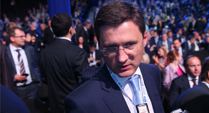 Ministar energetike RF Aleksandar Novak na forumu Soči-2014. Izvor: ITAR-TASS.