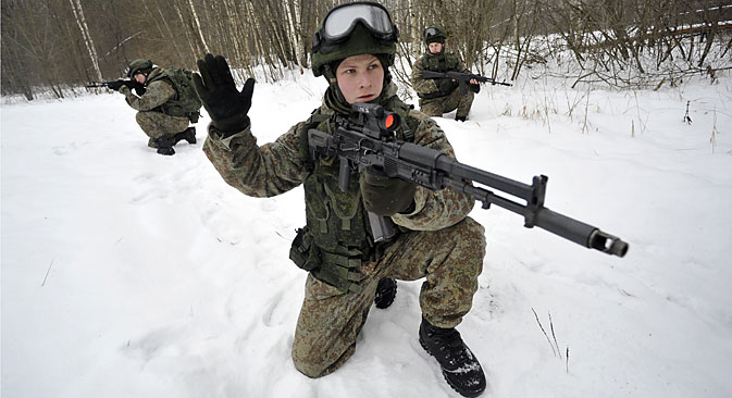 Komplet "Ratnik-2" osigurava borca svim onim što je potrebno za preživljavanje i vođenje uspješne borbe. Izvor: Photoshot / Vostock-Photo