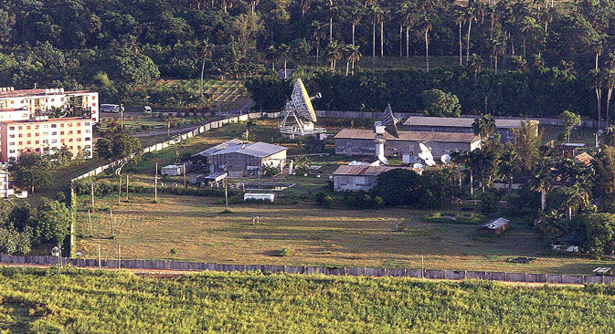 Baza GRU u Lourdesu (Kuba) mogla je pratiti i hvatati radio podatke po cijelom američkom teritoriju. Izvor: AFP/East News