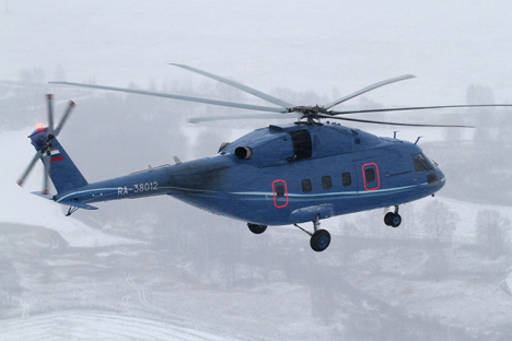 Model helikopter militer untuk Arktik diciptakan berdasarkan konsep “Terminator”. Foto: Russian Нelicopters/JSC