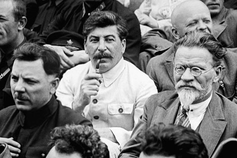 Joseph Stalin di Kongres Petani Soviet, 1933. Foto: RIA Novosti