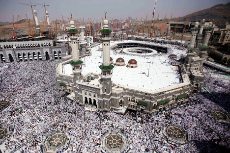 Muslim Rusia yang akan menunaikan ibadah haji berasal dari lebih dari 65 wilayah di Rusia. Foto: Reuters
