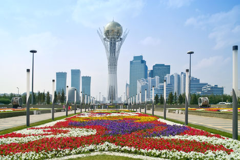Pusat kota Astana, Kazakhstan. Foto: Alamy/Legion Media
