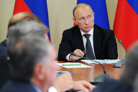 Presiden Vladimir Putin menyarankan periode sanksi ini digunakan untuk meningkatkan daya saing ekonomi Rusia. Foto: ITAR-TASS