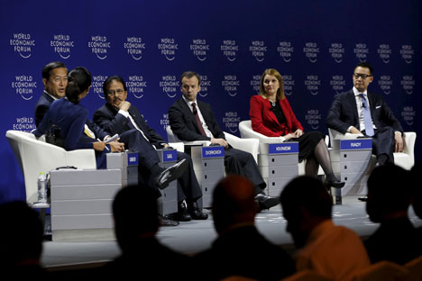 Forum Ekonomi Dunia di Asia Timur 2015 (World Economic Forum on East Asia 2015) yang digelar 19-21 April di Jakarta. Foto: Reuters