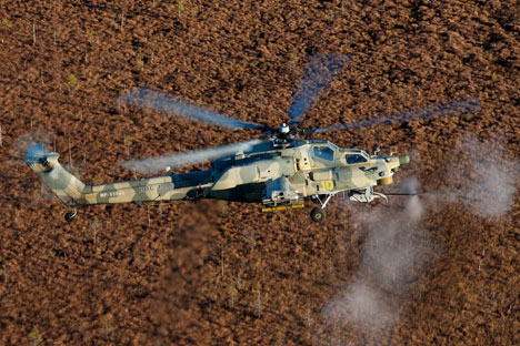Ada sejumlah keuntungan dalam menggunakan helikopter penyerang untuk mendukung pertempuran. Foto: Press Photo