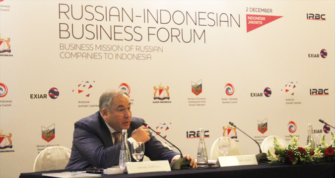 Direktur Dewan Bisnis Rusia-Indonesia Mikhail Kuritsyn