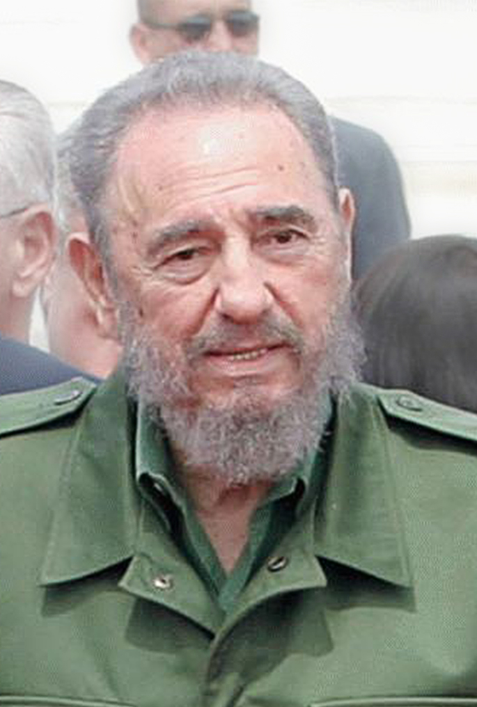Fidel Castro memimpin Kuba sejak 1959 – 2008.