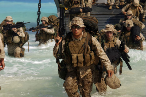 U.S. marines from the 13th Marine Expeditionary Unit. Source: en.wikipedia.org