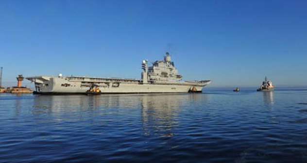 Delivery of the INS Vikramaditya is likely to be delayed by another 6 months. Source: Alexey Popov