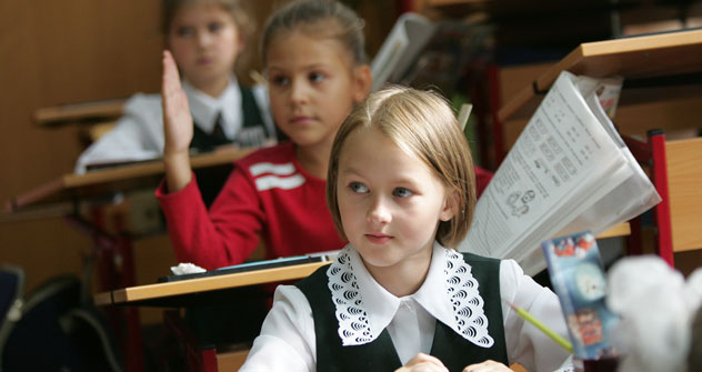 The classrooms in Moscow’s School No. 760. Source: ITAR-TASS