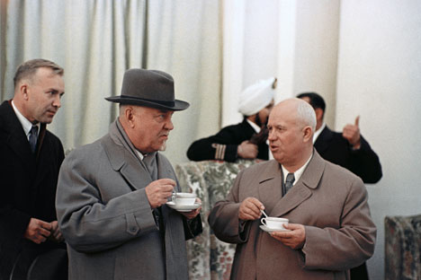 bulganin and khrushchev visit to india