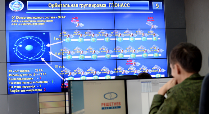 NP GLONASS is the Russian federal network operator working in the navigation field. Source: Sergei Pyatakov / RIA Novosti