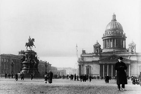 St. Isaac’s Cathedral in St. Petersburg before the Great War, 1914. Source: Getty Images / Fotobank