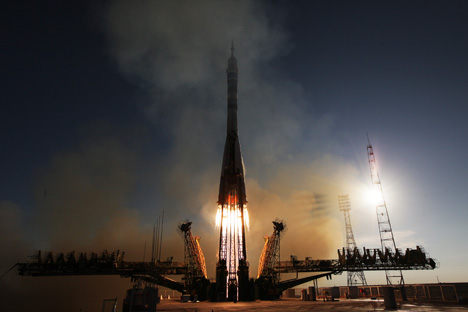 The Baikonur Cosmodrome is a leading symbol of the space age. Source: RIA Novosti