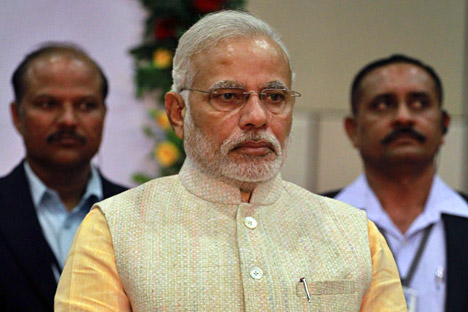 Narendra Modi, Indian Prime Minister. Source: AP