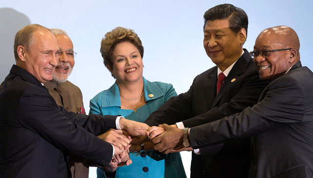 The launch of the developmental bank is being seen as a major step in bringing forth closer economic cooperation between the members of BRICS. Source: AP